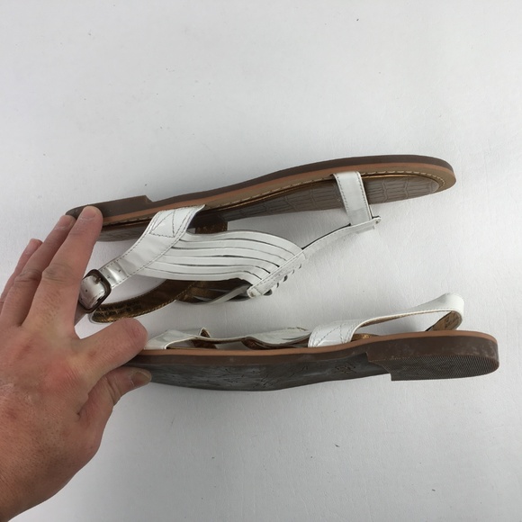 Clarks White Sandals D2116459 - Picture 2 of 6